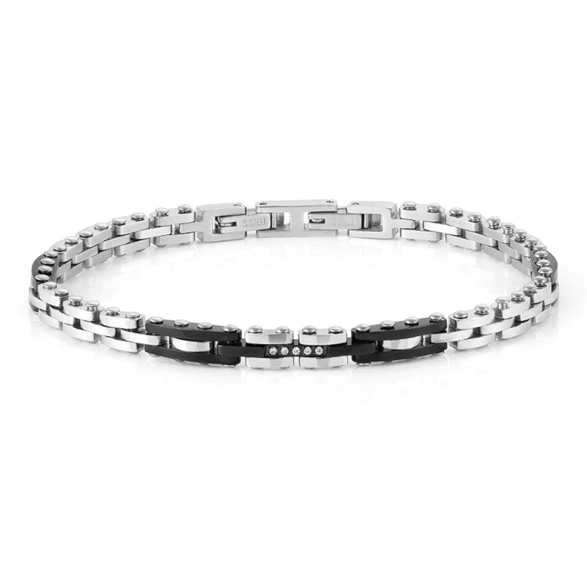 노미네이션(NOMINATION) 팔찌 스트롱 STRONG Men bracelet 큐빅 (Mixed 1) 028301/003