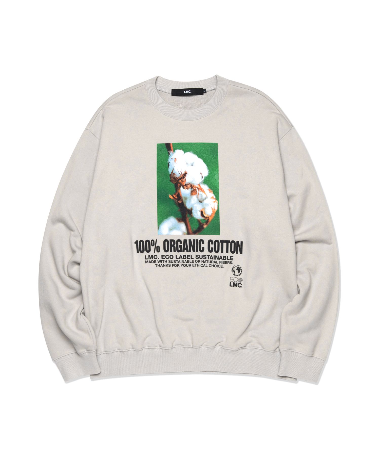 ★21AW 新作★【LMC】★LMC SAVE ORGANIC SWEATSHIR.T★ MUSINSA | LMC LMC 100PCT ORGANIC SWEATSHIRT sand