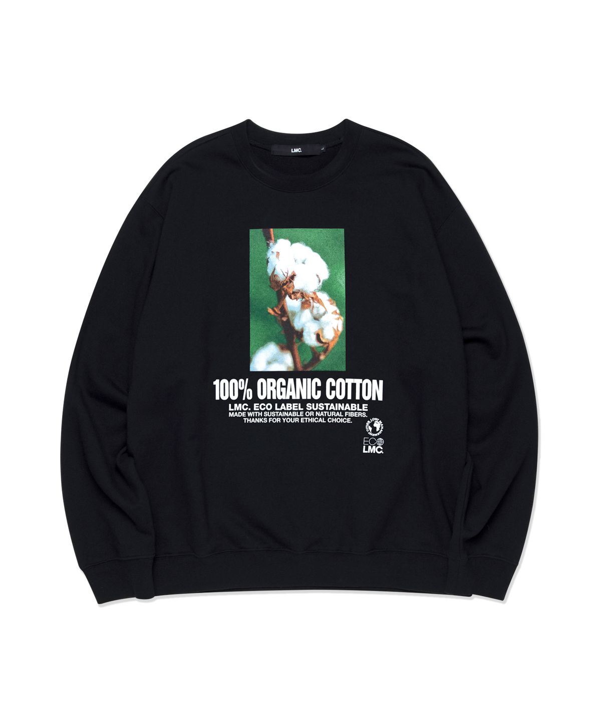 엘엠씨(LMC) LMC 100PCT ORGANIC SWEATSHIRT black