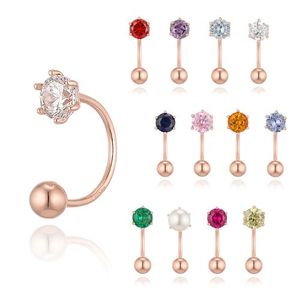 [탄생석] 투웨이 탄생석 피어싱 10K Gold  피어싱 LPTL1045T