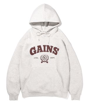 로럴골든 후드티_오트밀