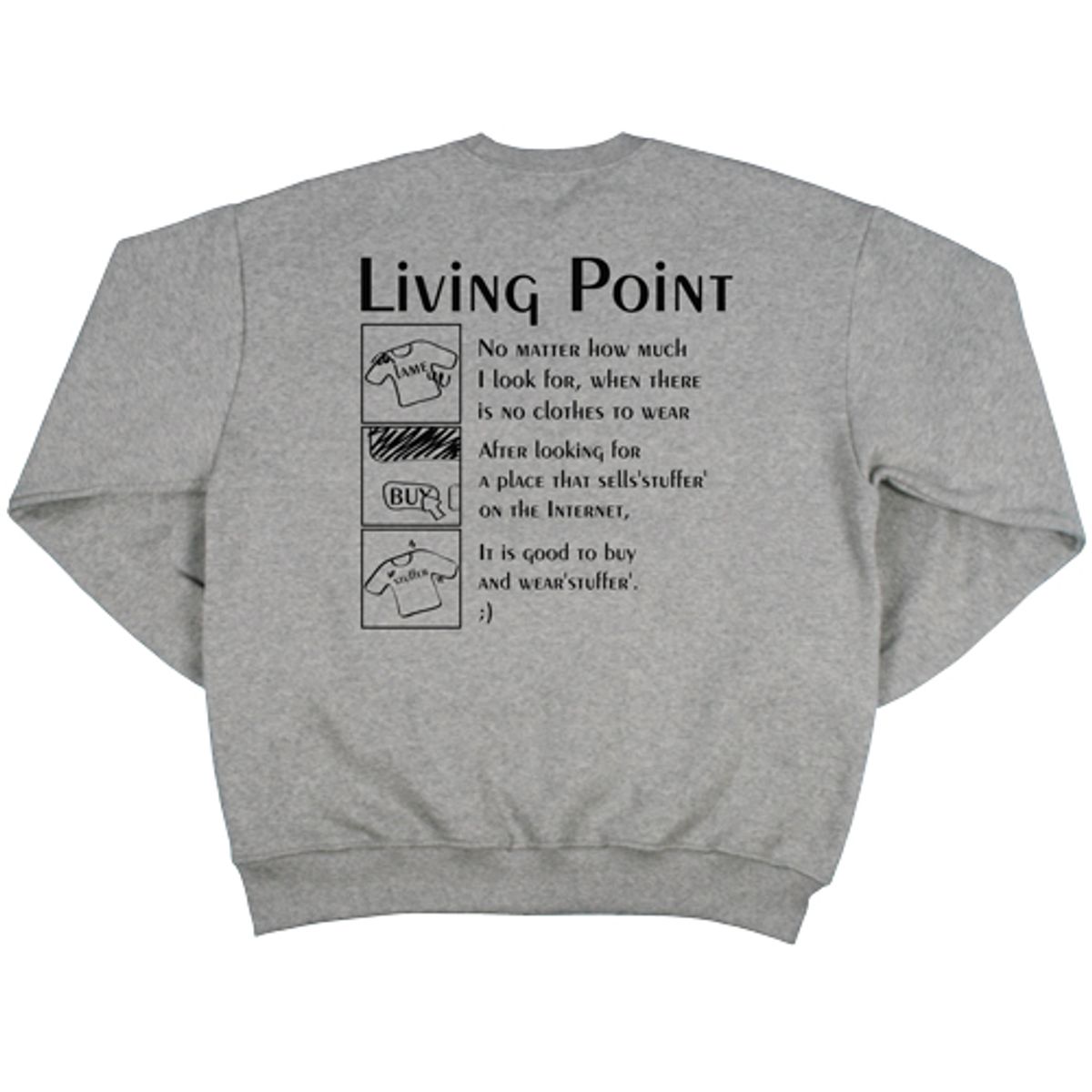 스터퍼(STUFFER) Living point Sweatshirt