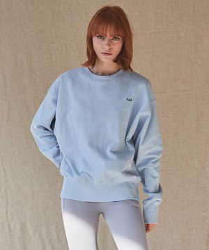BACK LOGO SWEATSHIRT_SKY BLUE MS001