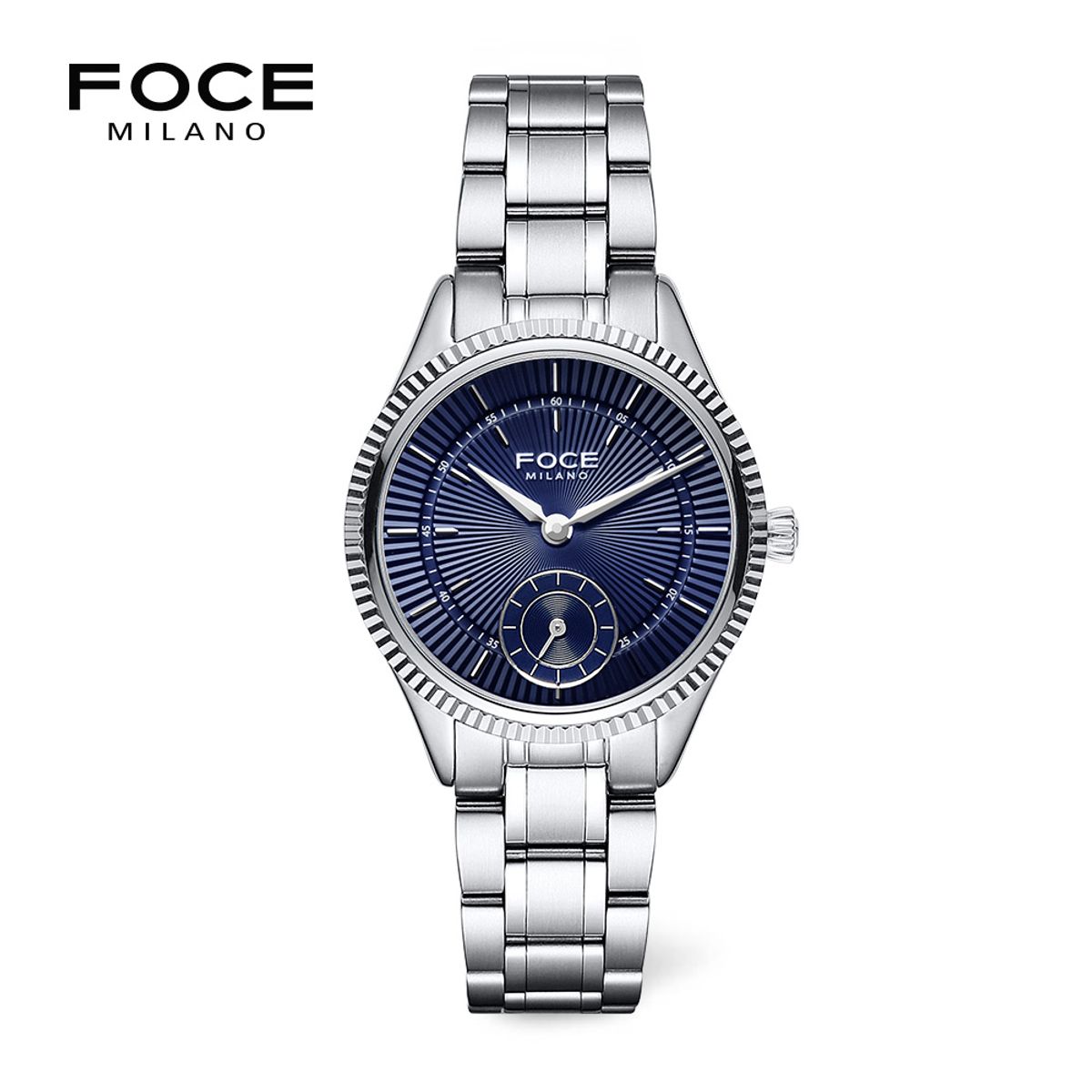 포체(FOCE) 30mm 여성 스몰세컨드 메탈시계 FM2117LM-BU