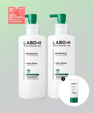 빠지는 모발 고민해결 두피강화 샴푸 400ml 2입 + 증정