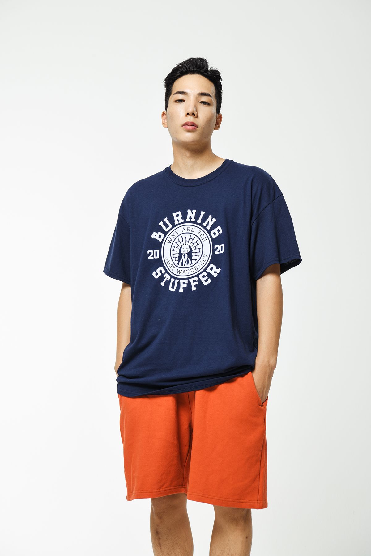 스터퍼(STUFFER) Burning  T-shirts