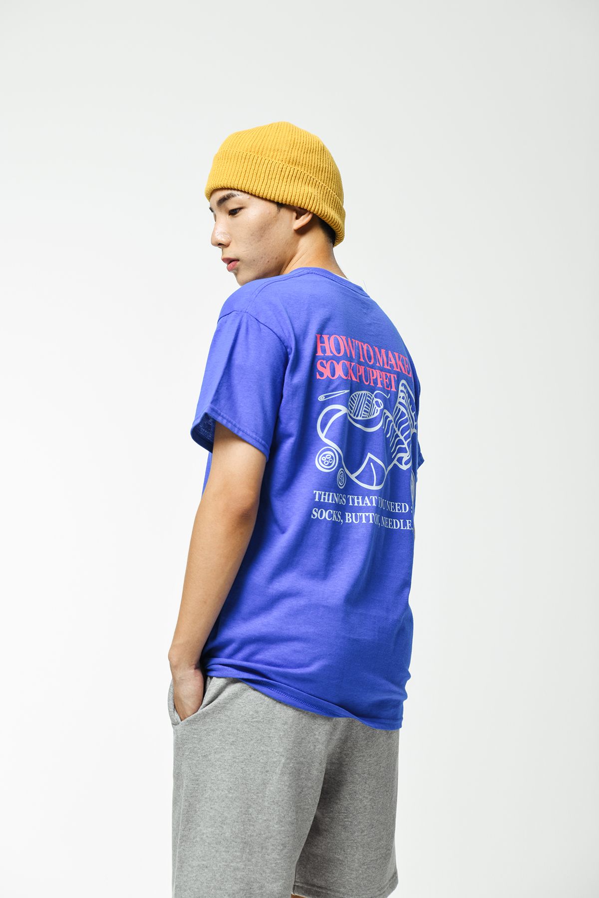 스터퍼(STUFFER) How to make a sock puppet T-shirts