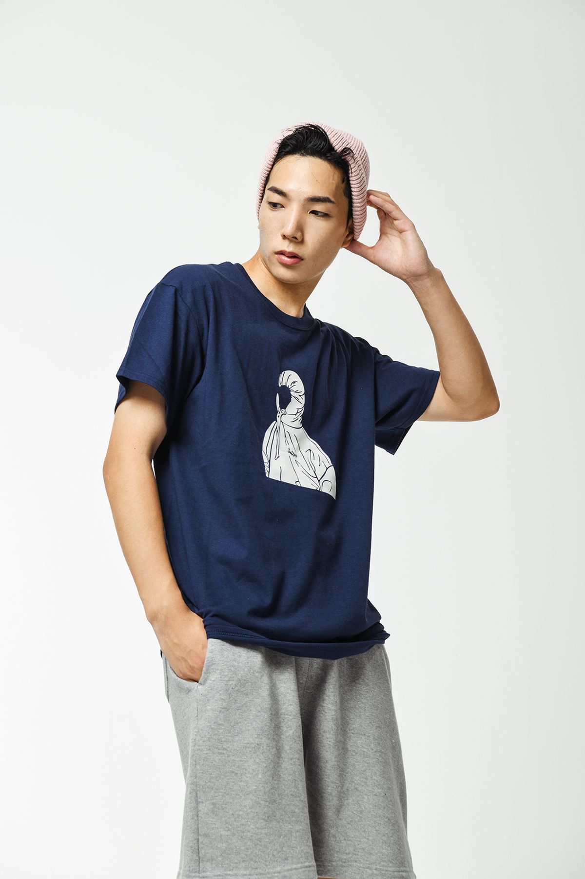 스터퍼(STUFFER) Hooded nerd T-shirts