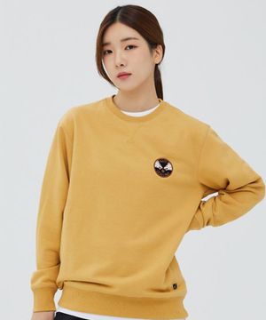 012 로컬즈 온리 크루넥 맨투맨 옐로우