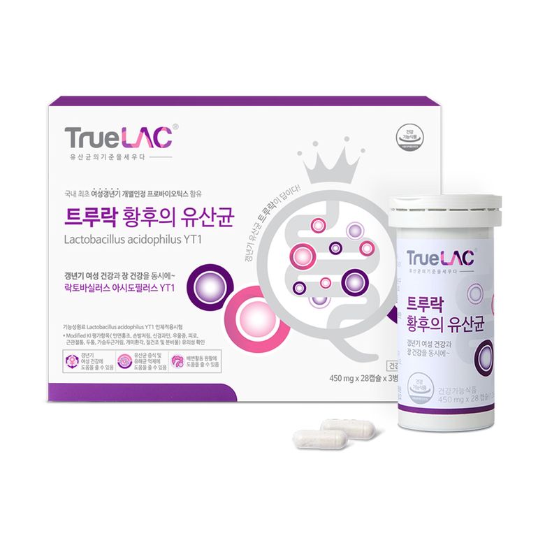 트루락 황후의 유산균 12주분 여성 갱년기 유산균 YT1