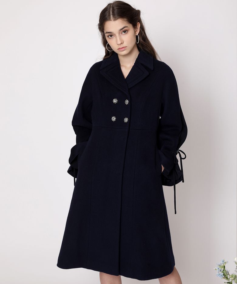 Bell Sleeve Coat