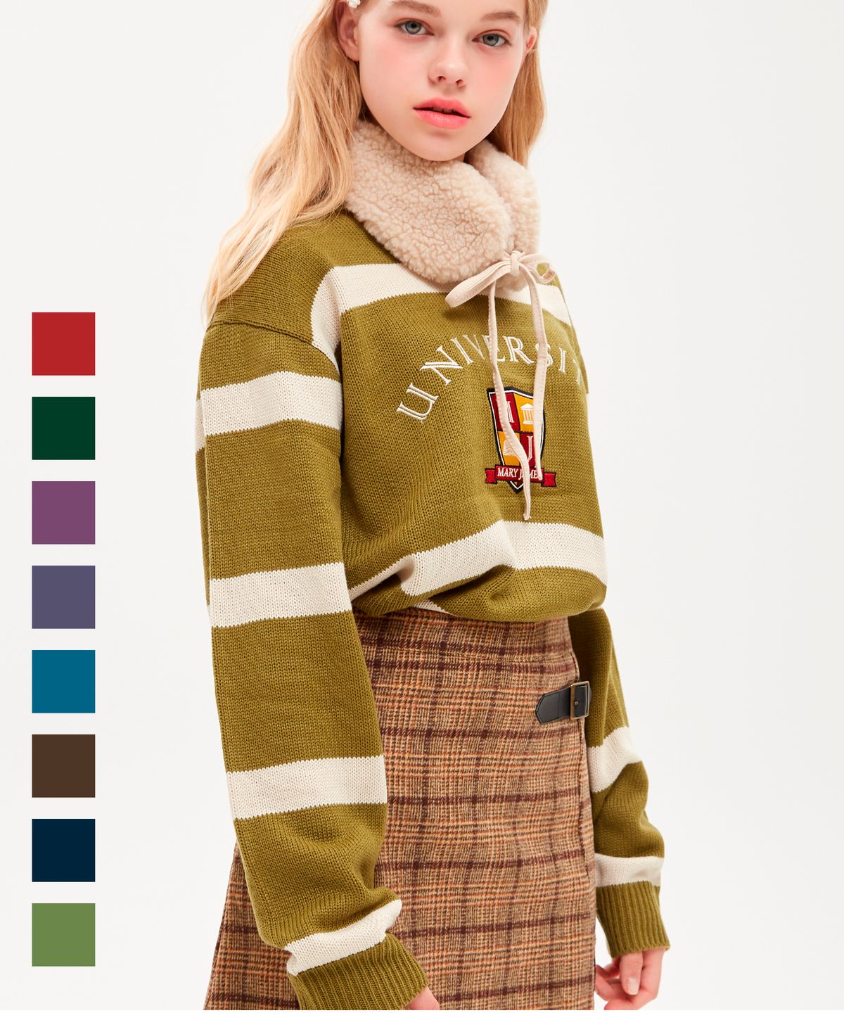 메리제임스(MARYJAMES) ROLLY2 KNIT (8 COLOR)