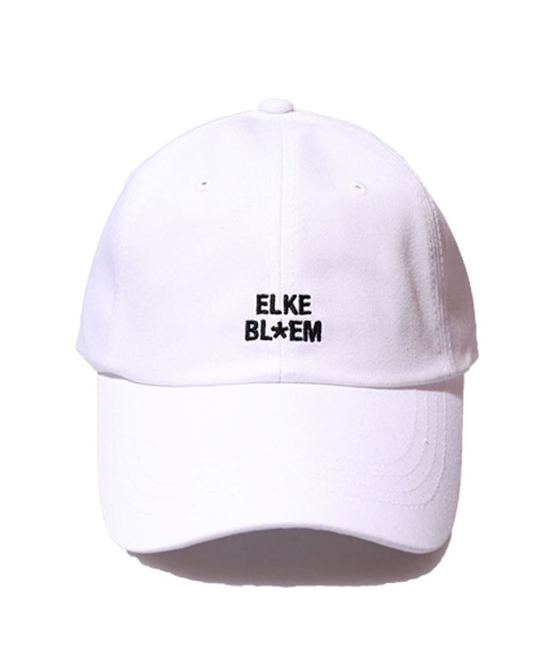 LOGO BASIC WHITE BALL CAP