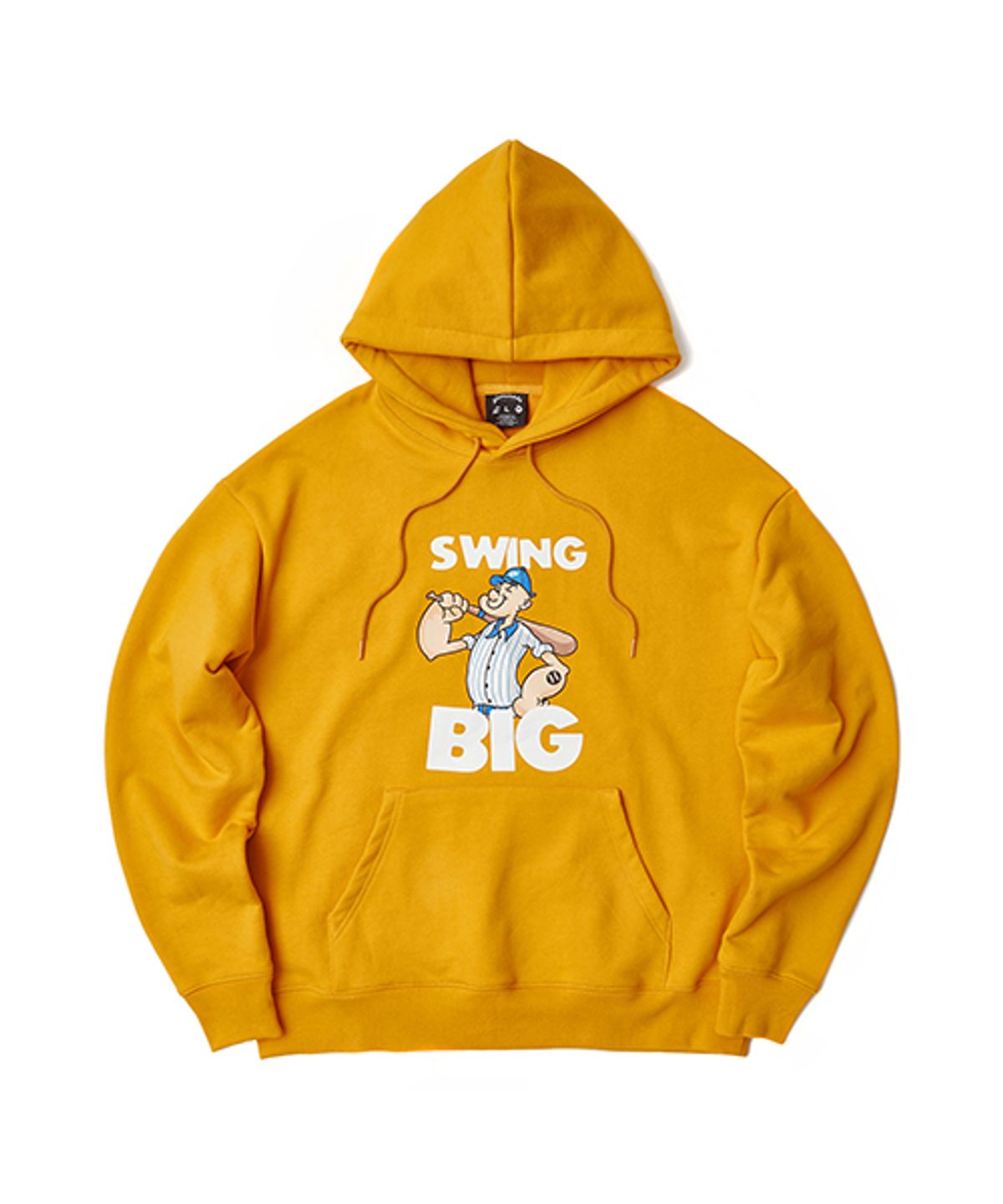 글러브웍스(GLOVEWORKS) BIG BOY HOODIE (MUSTARD)