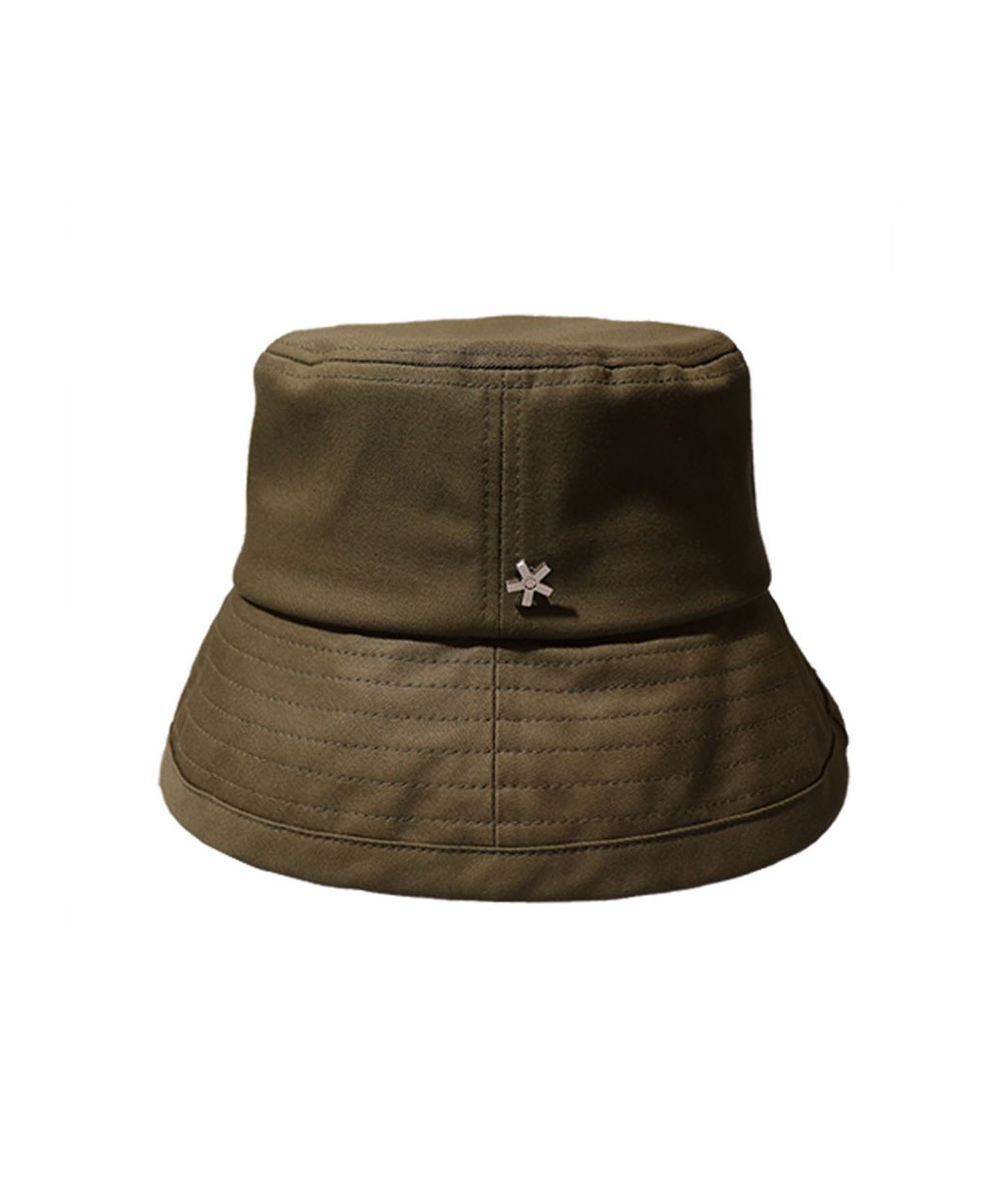 엘케블룸(ELKE BLOEM) BASIC COTTON KHAKI BUCKET HAT