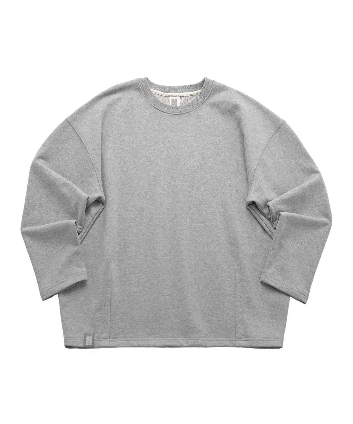 어낫띵(A NOTHING) HEAVY-TERRY BALLOON SWEAT BOX TEE (Gray)