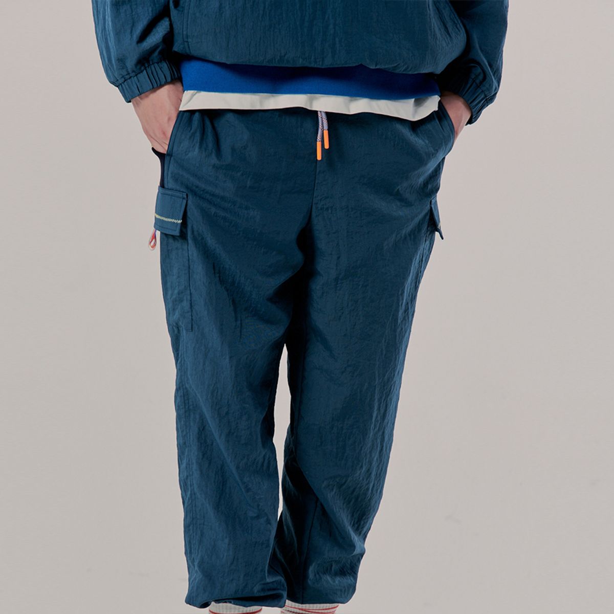 브라이언베리(BRIAN BERRY) THIRD ARC SET-UP PANTS_DEEP SEA