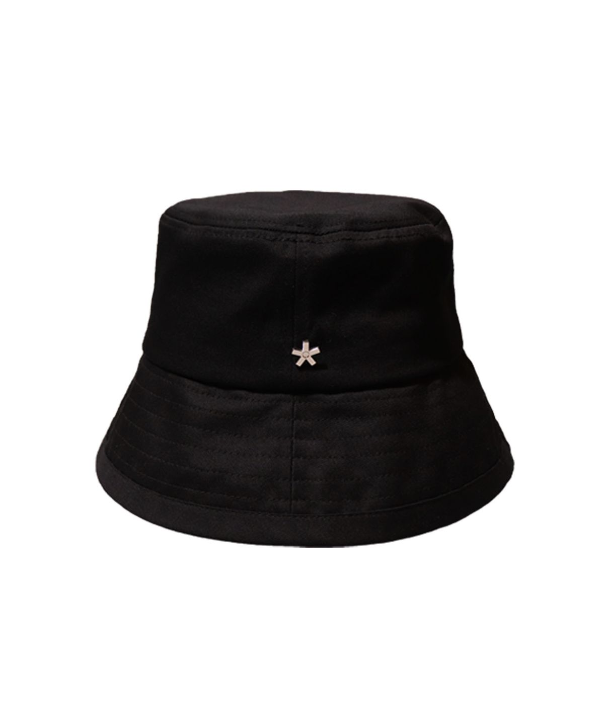 엘케블룸(ELKE BLOEM) BASIC COTTON BLACK BUCKET HAT