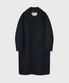 [WOOL 80] 울 세미오버핏 발마칸 코트_네이비