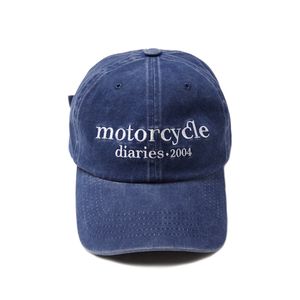 MOTORCYCLE B.B CAP NAVY