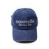MOTORCYCLE B.B CAP NAVY
