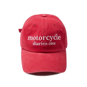 MOTORCYCLE B.B CAP RED