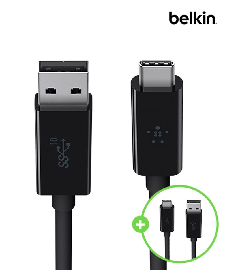 3.1 USB A to USB C 케이블 F2CU029bt1M 1개 + 1개