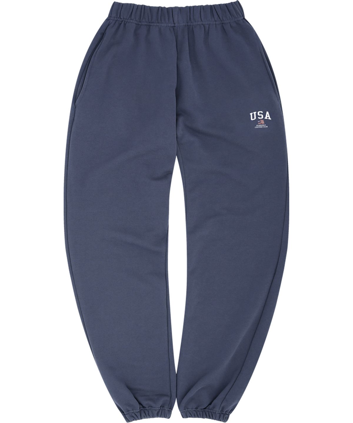 스텝온리(STAFFONLY) USA SWEATPANTS (WASHED NAVY)