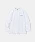 Check Logo Long Sleeve T54 White