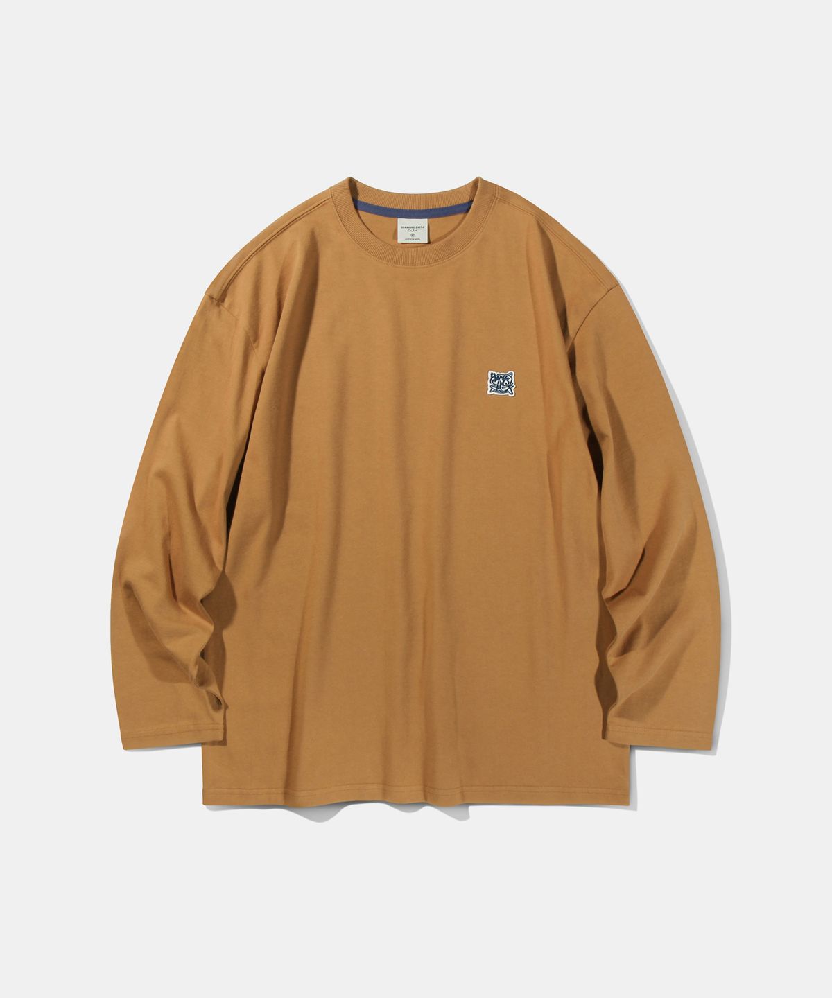 다이아몬드 레이라(DIAMOND LAYLA) Jest KKAHO Wappen Long Sleeve T56 Camel