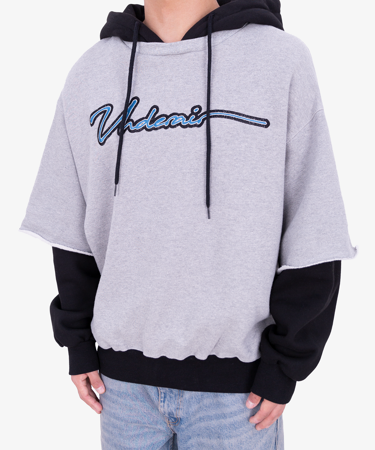 언더에어(UNDERAIR) COZYLINE HOODIE - GRAY