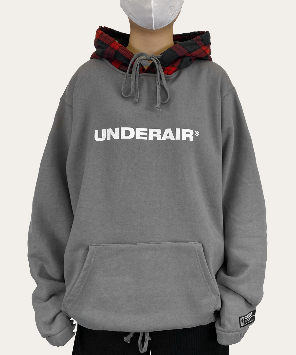 언더에어(UNDERAIR) GN04 HOODIE - MOCHA