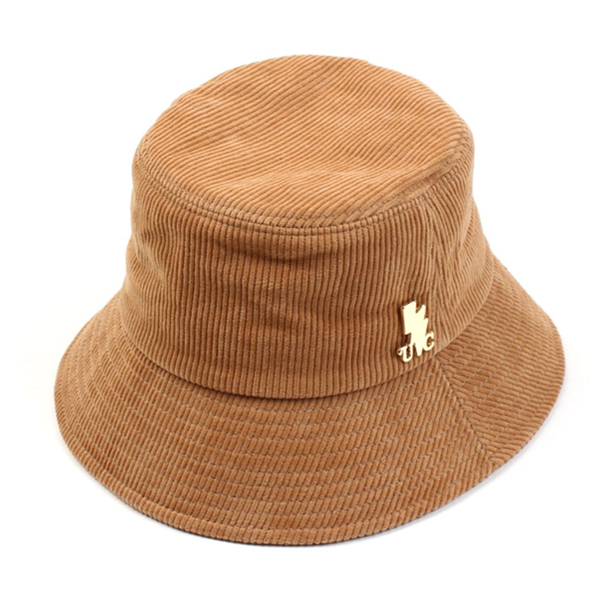 유니버셜 케미스트리(UNIVERSAL CHEMISTRY) Side Thunder Beige Corduroy Bucket Hat 코듀로이버킷햇