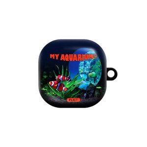 마이 아쿠아리움 무광 하드 버즈2/라이브/프로 케이스