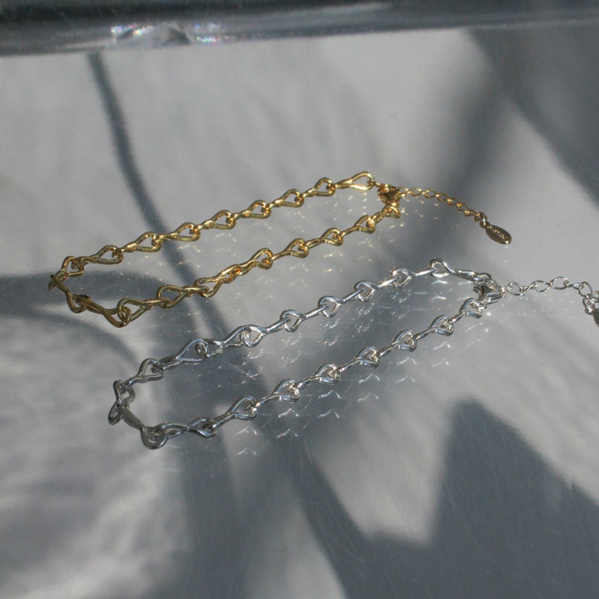 포스트루드(POSTLUDE) [SILVER] R TWIST SV CHAIN B (2 COLORS)