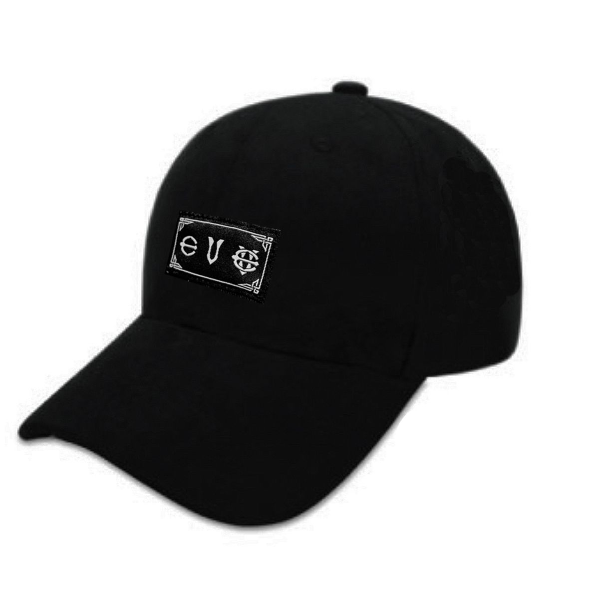 에잇볼륨(EIGHTVOLUME) EV 라벨 스웨이드 캡 (블랙)