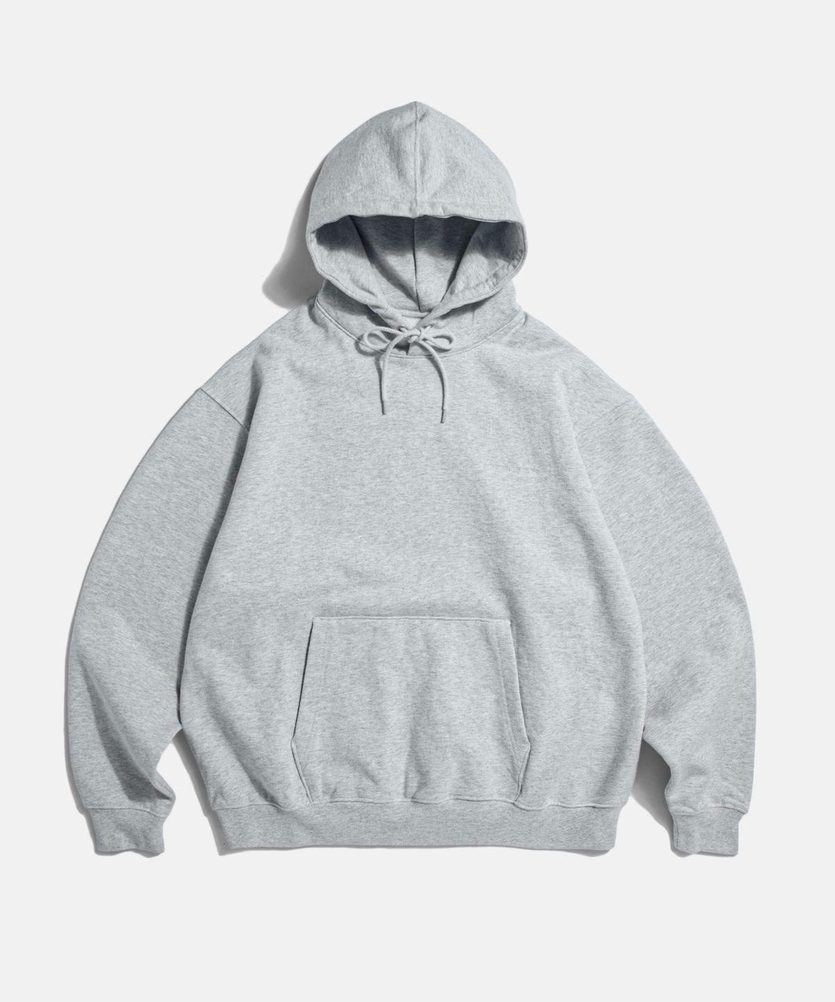 에스피오나지(ESPIONAGE) Standard Logo Heavyweight Hoodie Grey