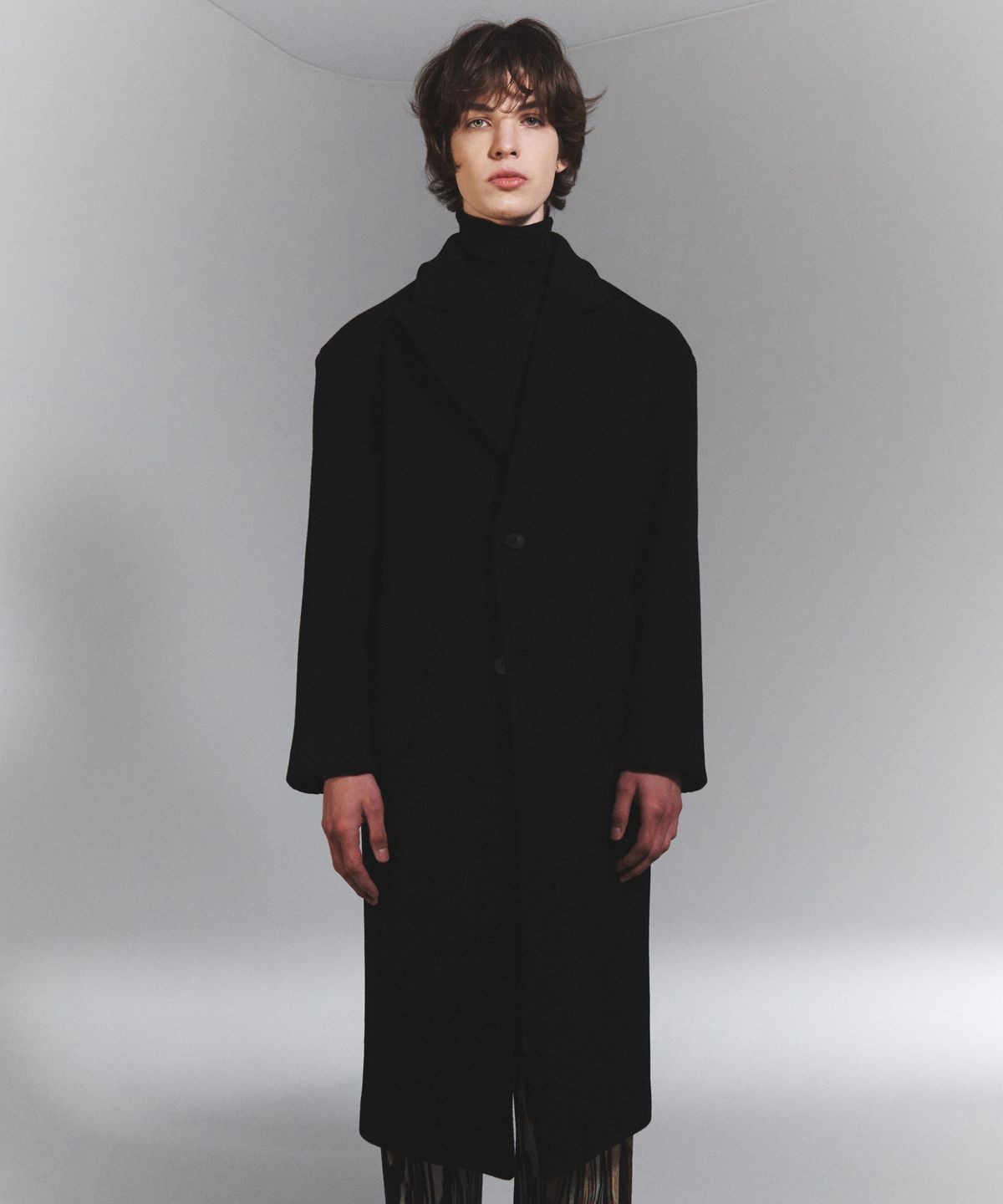 나이트플로우(NIGHT FLOW) Classic Two Button Single Wool Coat