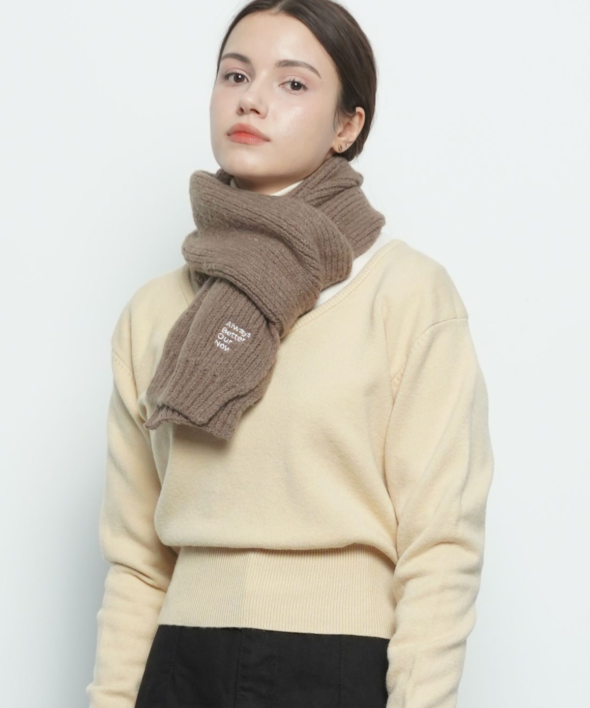 에이본(THE-ABON) MW802 always better solid muffler brown