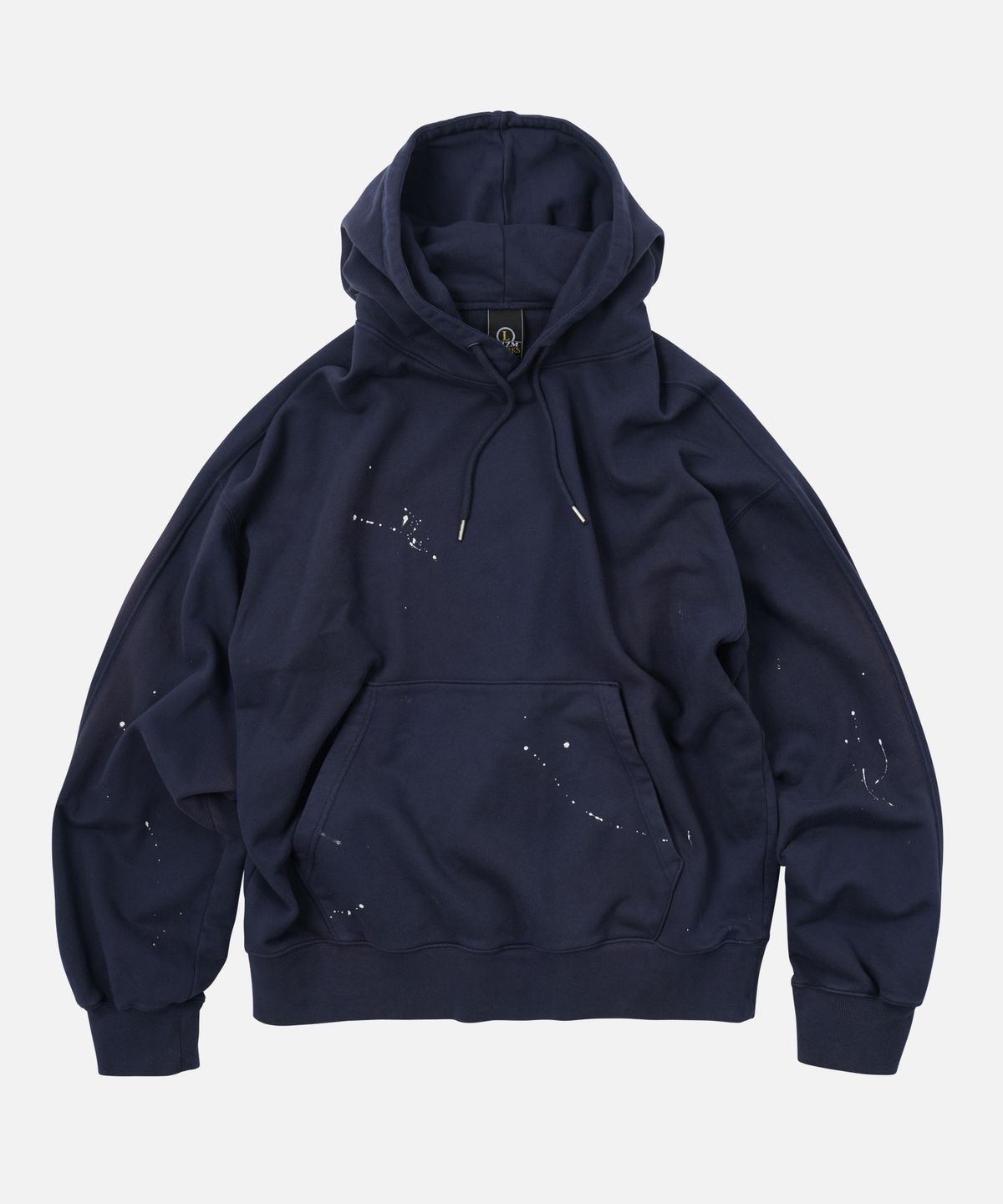 프리즘웍스(FRIZMWORKS) SPLASH PAINTING HOODY _ BLUE