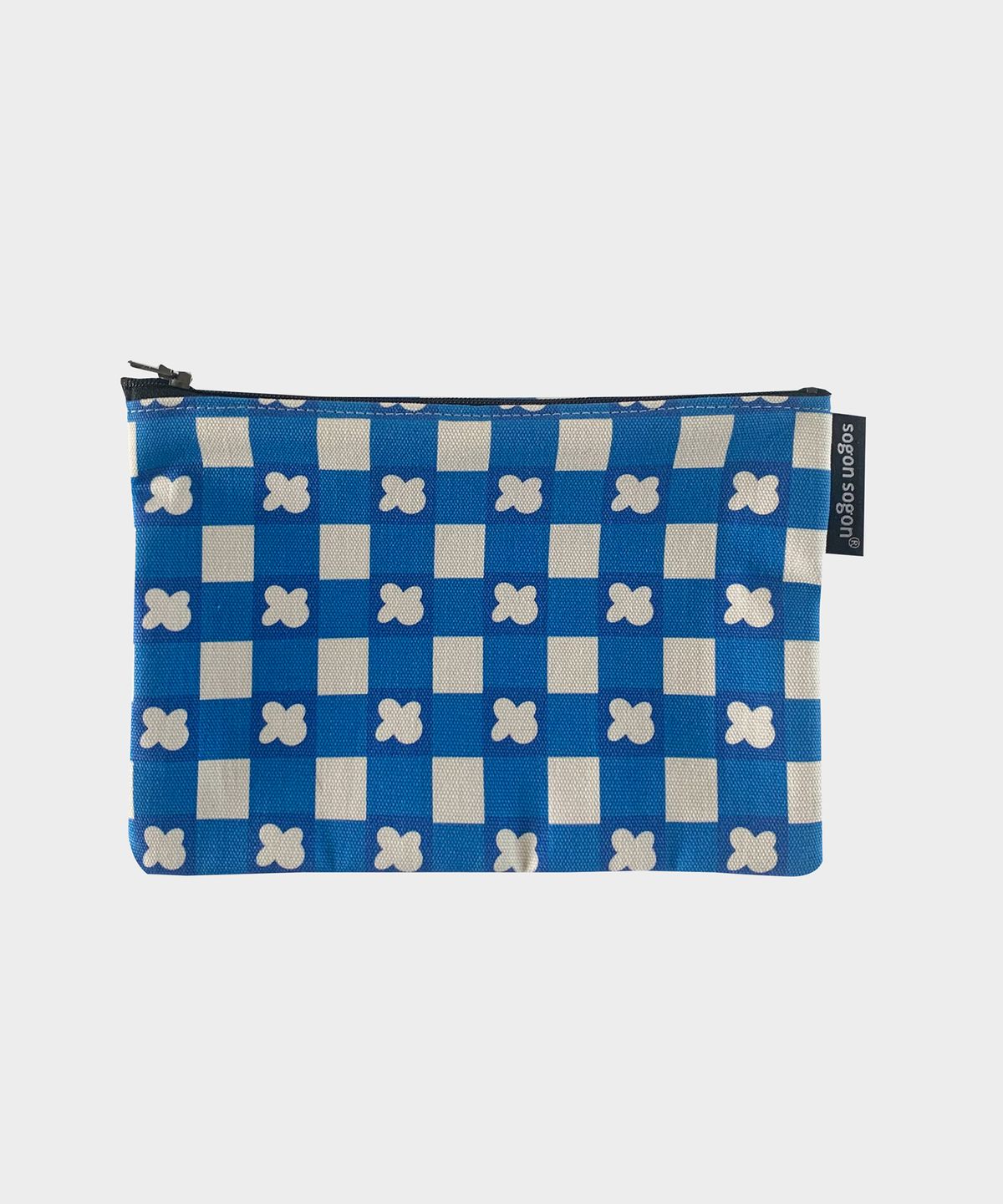 소곤소곤(SOGONSOGON) blue clover pouch m