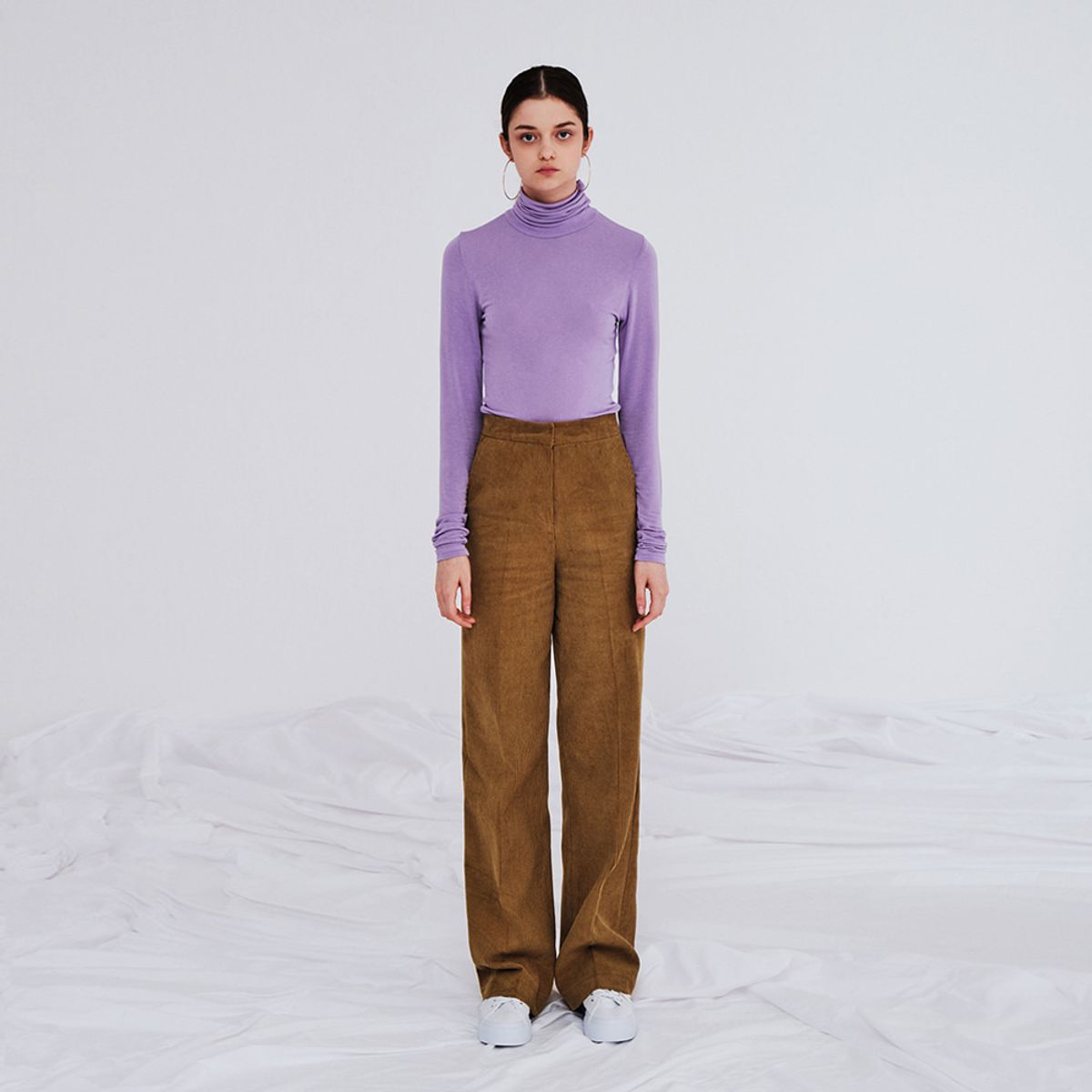 메이크어토스트(MAKE A TOAST) CORDUROY STRAIGHT PANTS OLIVE