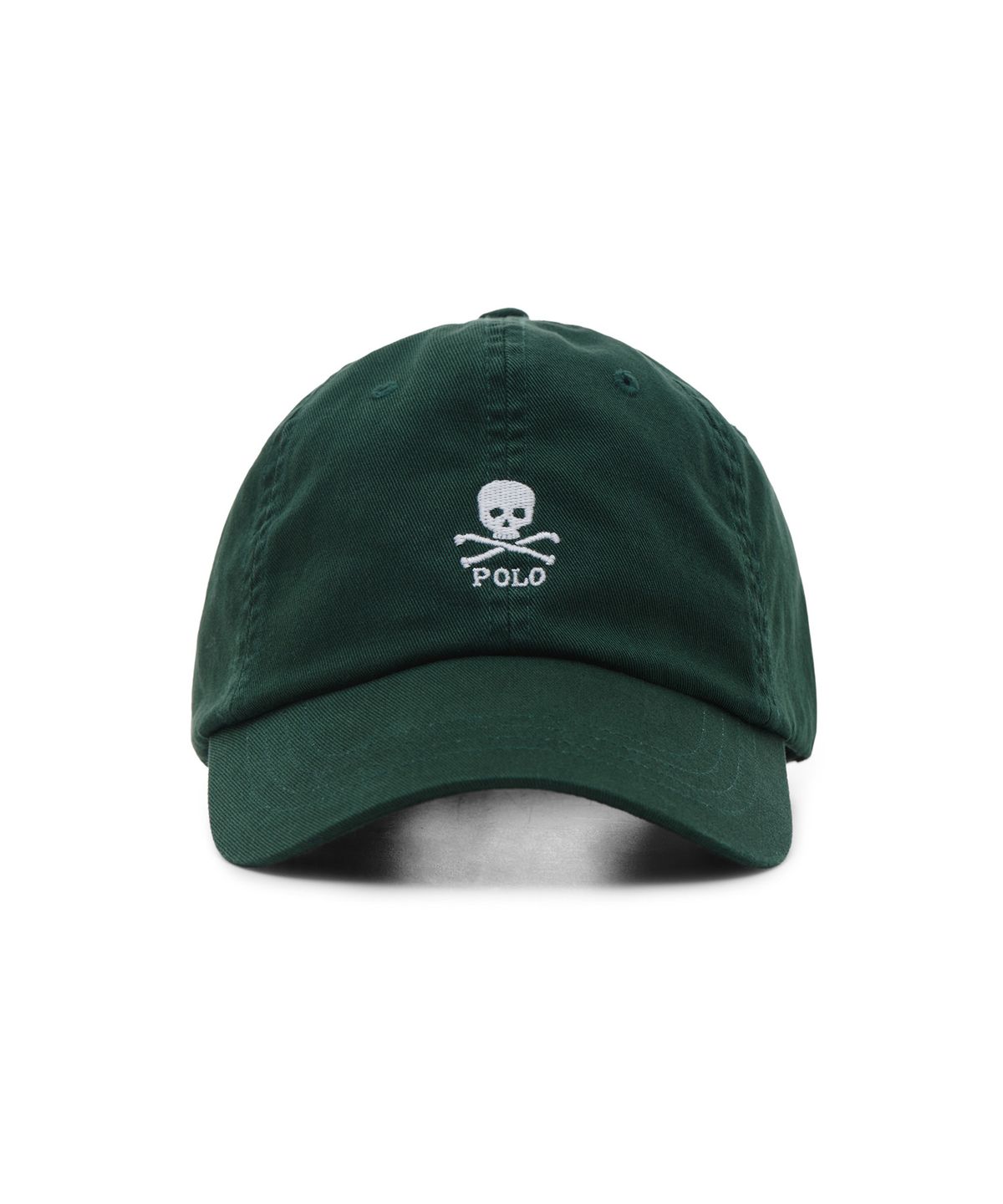 폴로 랄프 로렌(POLO RALPH LAUREN) 스컬 치노 볼캡 - 그린