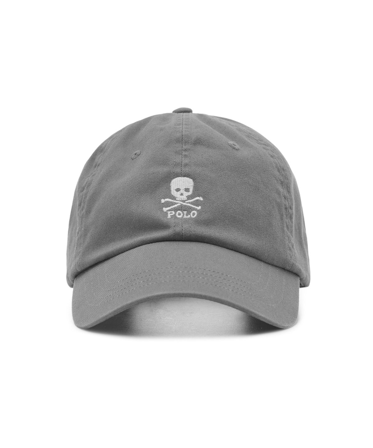 폴로 랄프 로렌(POLO RALPH LAUREN) 스컬 치노 볼캡 - 그레이