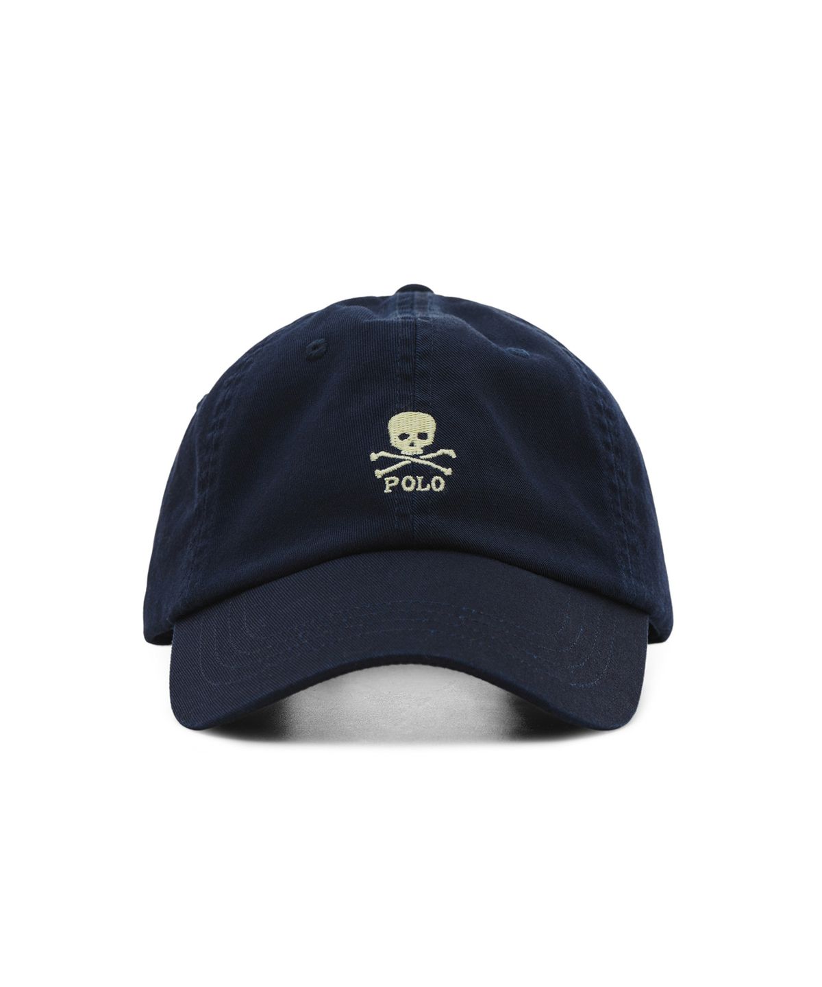 폴로 랄프 로렌(POLO RALPH LAUREN) 스컬 치노 볼캡 - 블루