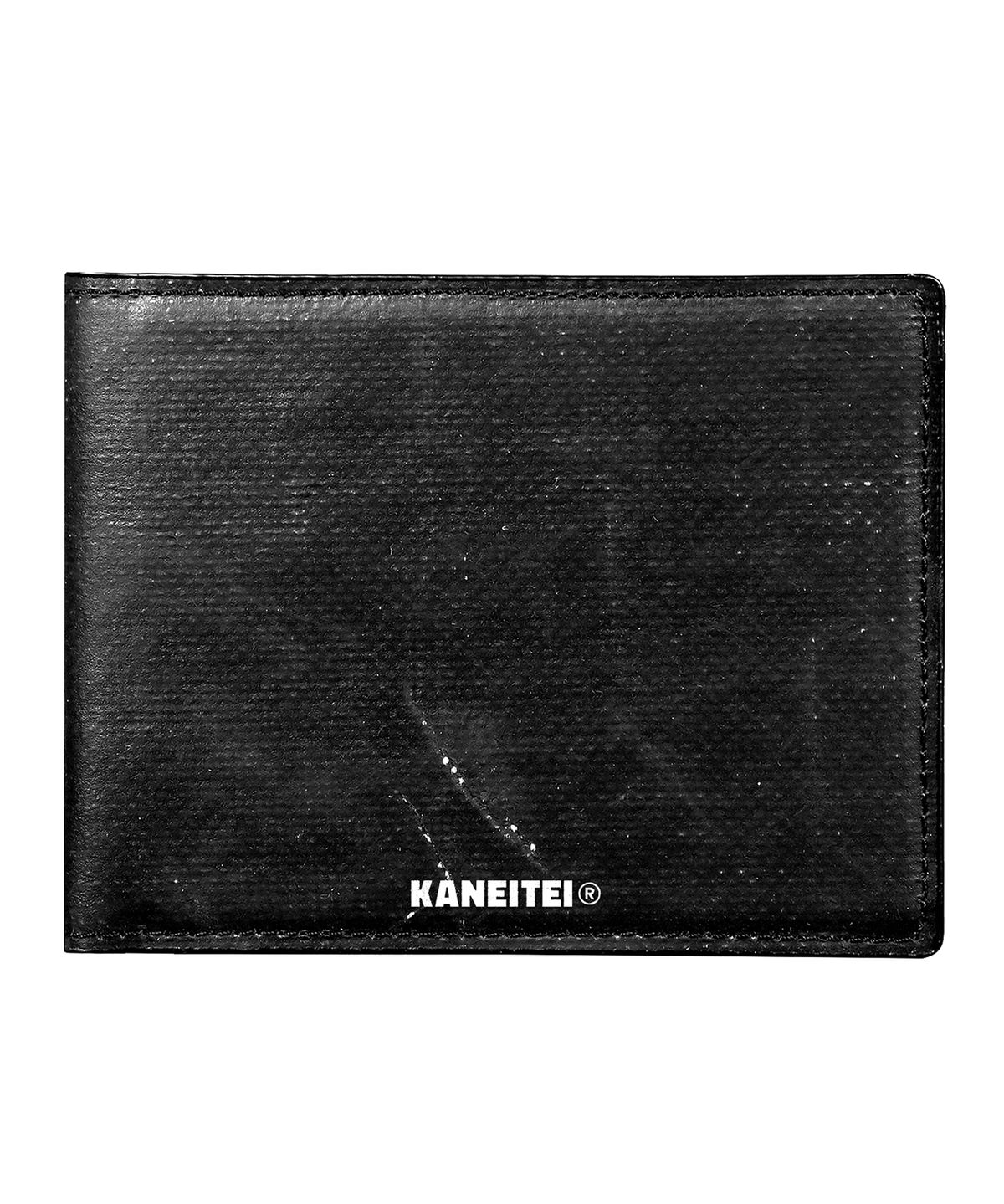 카네이테이(KANEITEI) DIP SLIM WALLET (BLACK) / UPCYCLED