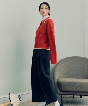 MARITHE COCOON PANTS black