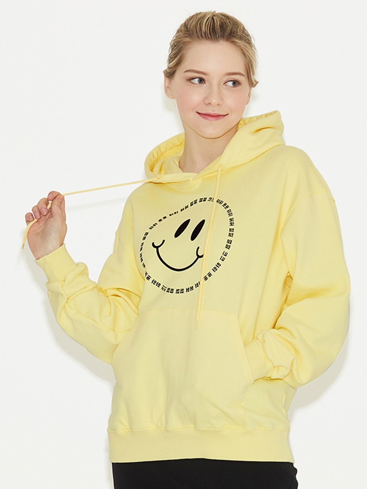티니타이거(TEENYTIGER) Smile Hoodie (Yellow)
