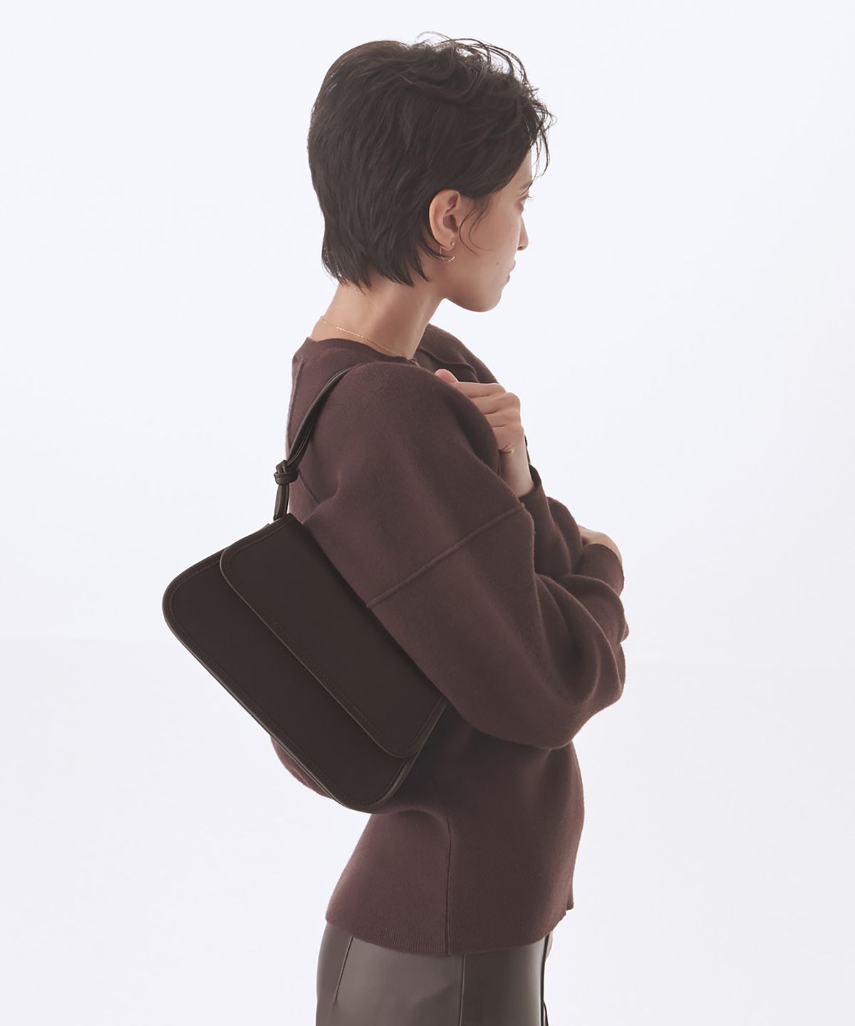 메종246(MAISON246) KOE MINI BAG-CHOCO