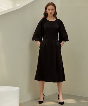 21FW 쥴리25 클래식 프린세스 원피스 검정